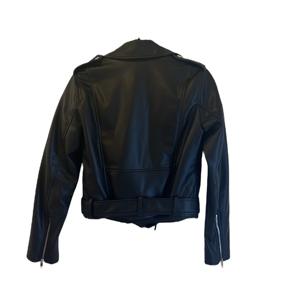 ZARA | Faux Leather Biker Jacket - Picture 5 of 5